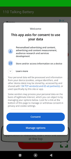 Ads Consent
