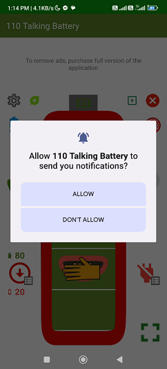 Notifications Permission